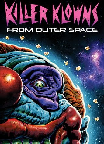 Poster for the movie "Killer Klowns from Outer Space"