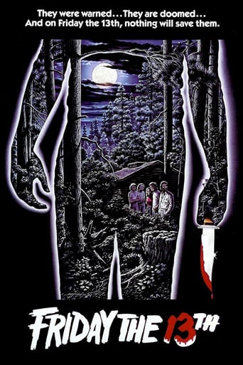 Poster for the movie "Friday the 13th"
