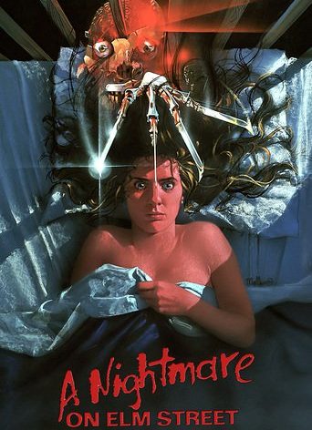 Poster for the movie "A Nightmare on Elm Street"