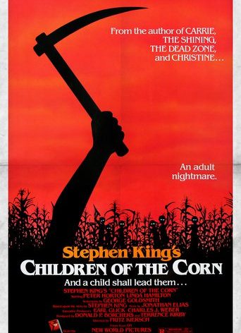 Poster for the movie "Children of the Corn"