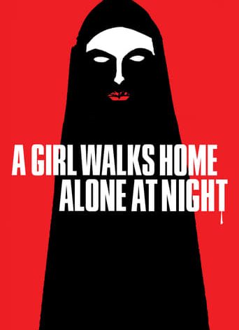 Poster for the movie "A Girl Walks Home Alone at Night"
