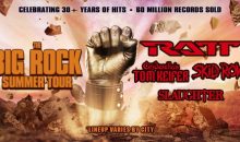 Ratt, Cinderella’s Tom Keifer, Skid Row and Slaughter to headline The Big Rock Summer Tour!!